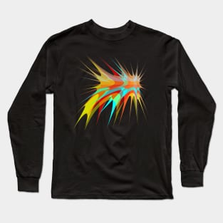 colorful splash pattern Long Sleeve T-Shirt